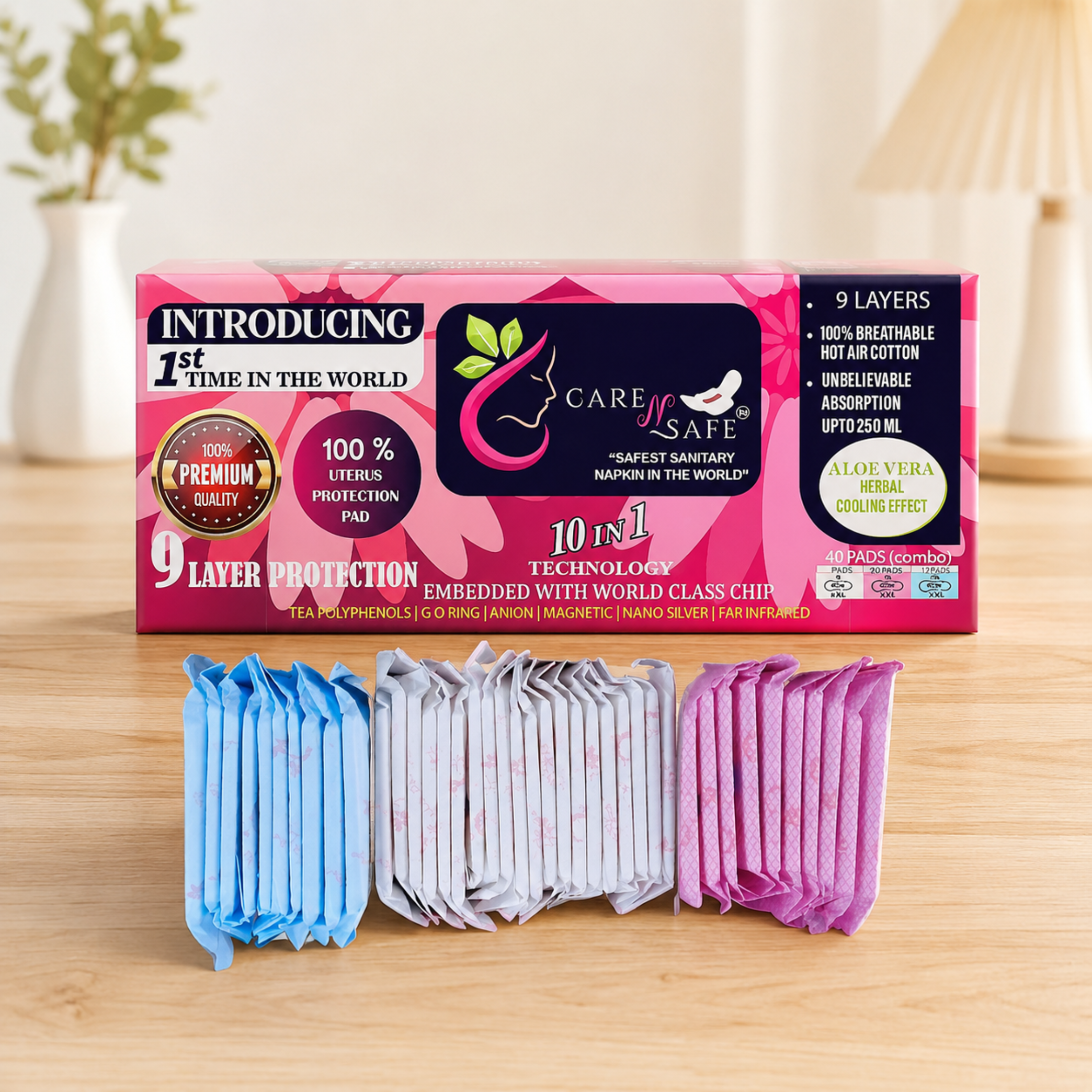 Care and Safe Sanitary Pad